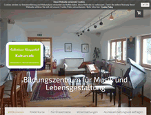 Tablet Screenshot of kulturhausklanggestalt.com